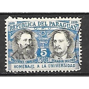 Paraguay N° 374 YVERT OBLITERE ( USED )