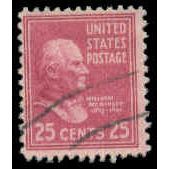 Used 829 25c William McKinley Barely Clears M08134