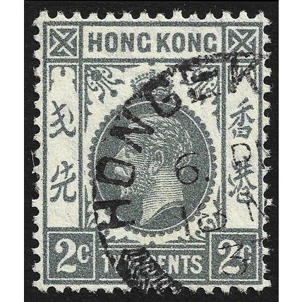 HONG KONG 1937 KG5 w.MSCA 2c Sc#131 USED @E3553