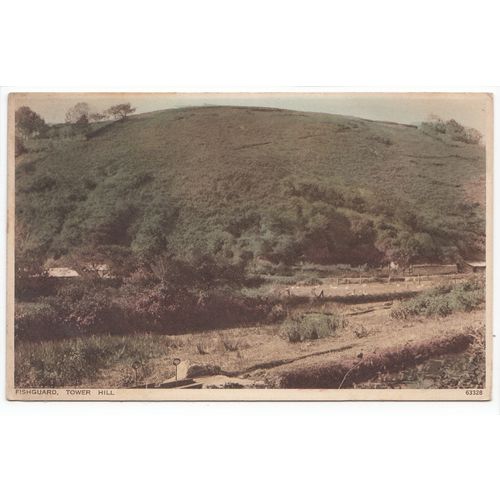 Tower Hill Fishguard Pembrokeshire Postcard 63328