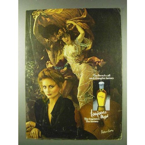 1978 Parfums Corday Toujours Moi Perfume Ad - Fantasy