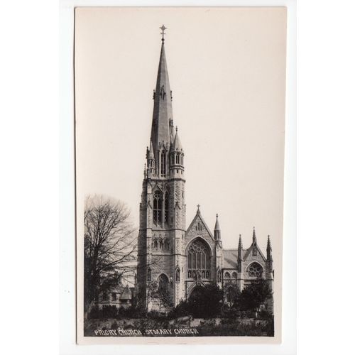 Priory Church St Marychurch Postcard RP Devon Chapman & Son