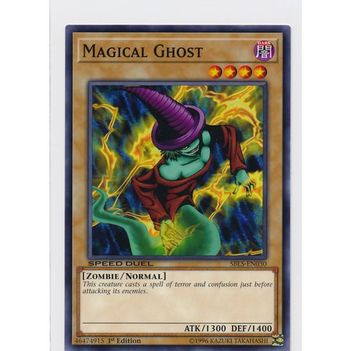 YuGiOh Arena Of Lost Souls SBLS-EN030 Magical Ghost 1st Edition