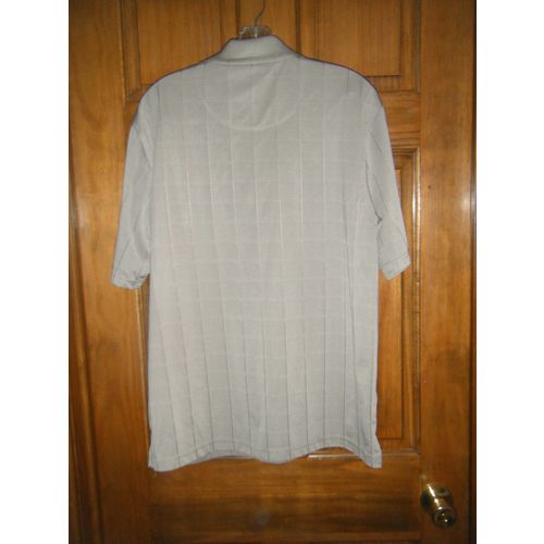 PGA Tour Sage Green Stretch Knit Golf Shirt - Size L