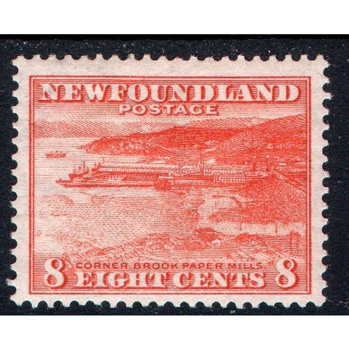 Newfoundland Sg227c brownish-red mounted mint (CB)