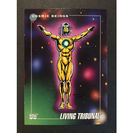 Marvel Universe Series III trading card #153 Living Tribunal, exc. condition!