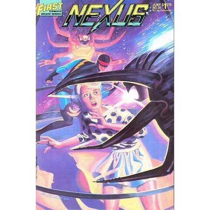 Nexus (Vol 1) (First Comics) # 034 VFN- AMERICAN COMICS