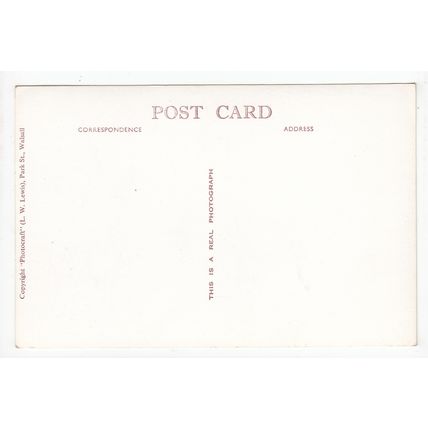 The Lake West Park Wolverhampton Postcard RP Staffordshire