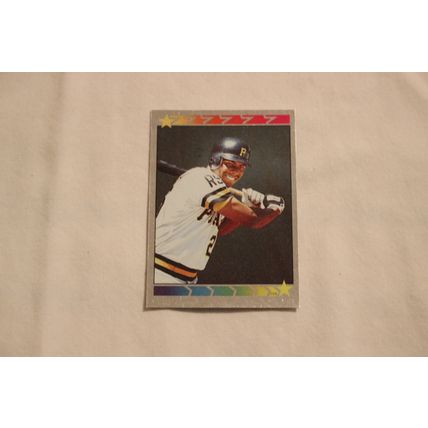 Bobby Bonilla 1989 Topps FOIL Sticker NO. 158 Stickerback Roger Clemens