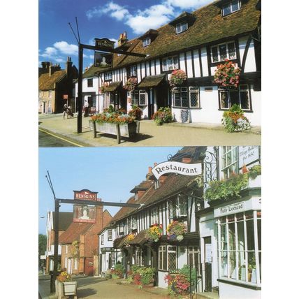 Queens Head Benskins Inn Pub 2x Harrow London Postcard s