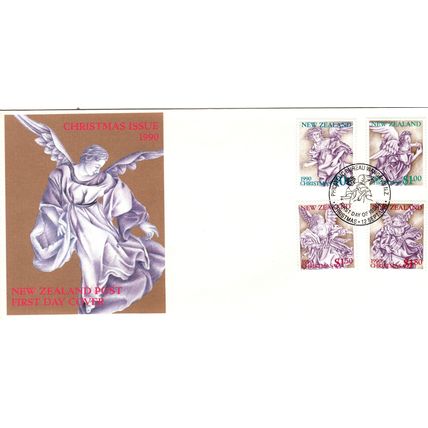 New Zealand 1990 Christmas. First Day cover