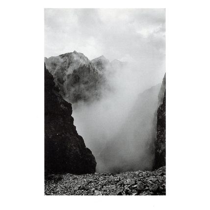 WA Poucher Mountain Mists Silver Bromide Photo Award Postcard