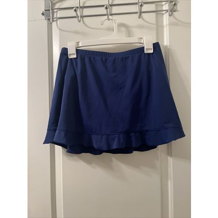 1pc St. John's Bay Women's Swim Skirt with Attached Insert Size 16 Blue