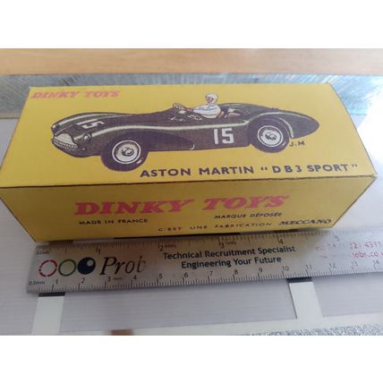 Dinky 506 Aston Martin DB3 Sport Reproduction /Replica Box