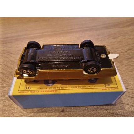 Matchbox Superfast - No36 Opel Diplomat - with Copy - Replica Box
