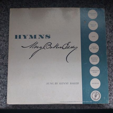 Kenny Baker – Hymns By Mary Baker Eddy (TV15581) 1951 (10")
