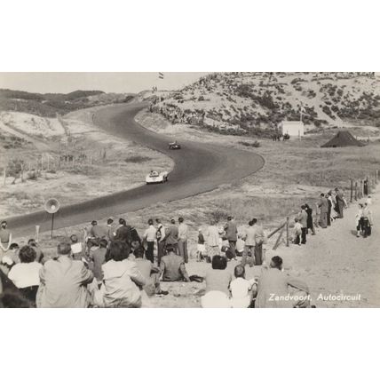 Zandvoort Autocircuit Car Motor Racing Holland Real Photo Postcard