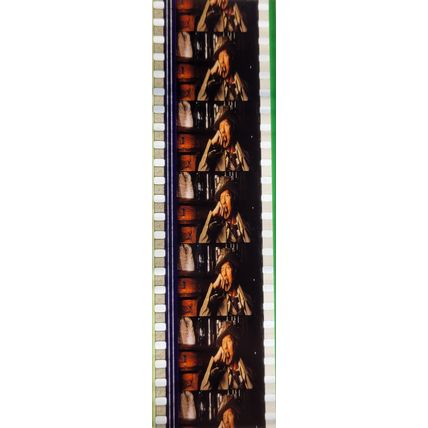DAVID BOWIE. Pk MTP - 025y . 1 STRIP OF 5 - 35MM FILMCELLS (GUNSLINGERS REVENGE)
