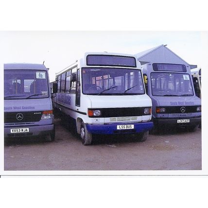Colour Photograph of South West Coaches Ltd - L55 BUS ex. Jim Stones Coaches