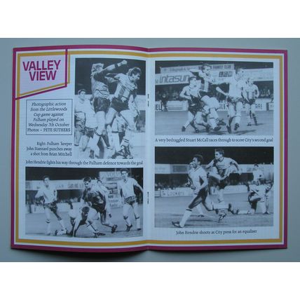 BRADFORD CITY v BIRMINGHAM CITY Div2 17/10/1987