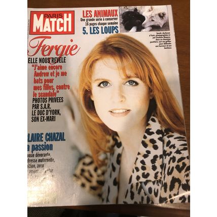 PARIS MATCH 28 NOVEMBER 1996 : SARAH DUCHESS OF YORK PRIVATE PHOTOS BY ANDREW