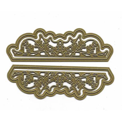 Couture. The Winter Flurries Collection - Corners 16746 Die Set. Die Cutting