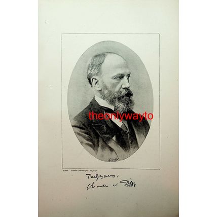 Charles Dilke, Politician, Great Exhibition, Book Illustration (Print), 1895