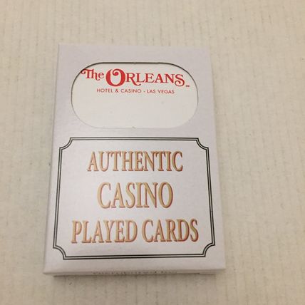 NEW Las Vegas The Orleans Authentic Casino Played Cards