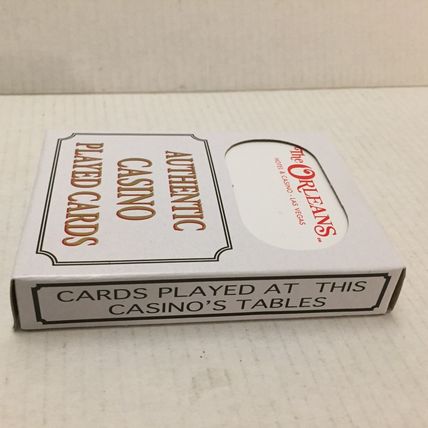 NEW Las Vegas The Orleans Authentic Casino Played Cards