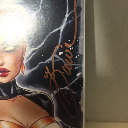 Marvel Comics X-Men Storm 5''x7'' Mini Print Signed by Artist Dawn McTeague