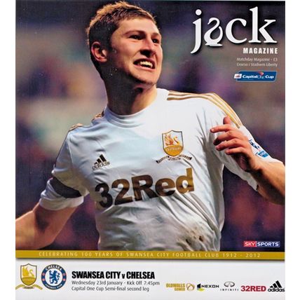 SWANSEA CITY v CHELSEA CAPITAL ONE CUP SEMI-FINAL 2ND LEG 2013