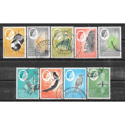 Swaziland N° 91 92 93 94 95 96 97 99 102 YVERT OBLITERE ( USED )