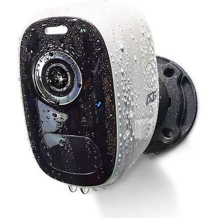 DCT Security Cameras Wireless Outdoor Magnetic: Battery Powered Wifi Camera 2K C