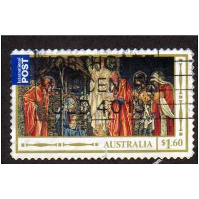 AUS 2012 $1.60 (S/A) 'CHRISTMAS' FINE USED (EBID22-038)