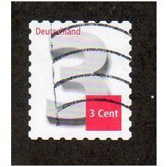 GER 2012 €0.03 (S/A) 'MAKE UP VALUE STAMP' FINE USED (EBID30-716)