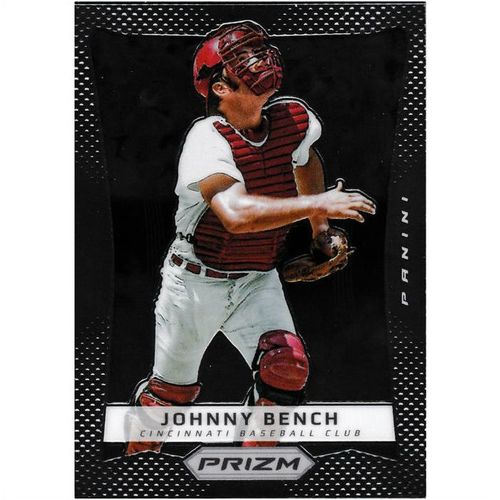 2012 Panini Prizm - #141 - Johnny Bench