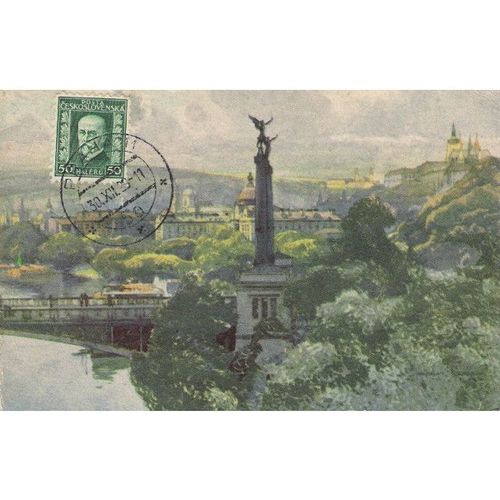 123: Prague - The Svatopluk Cech Bridge.