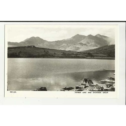 Wales MYMBER LAKE Postcard by Marimex (NW.603)