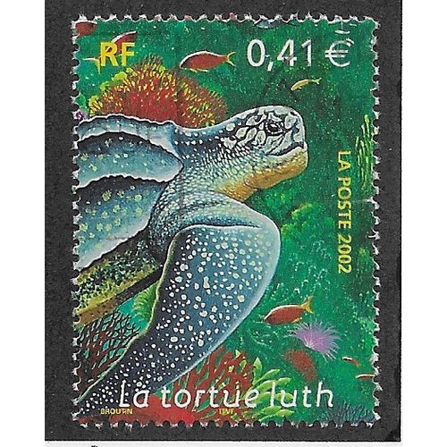 FRA 2002 41c 'TURTLE' FINE USED (EBID56-840)