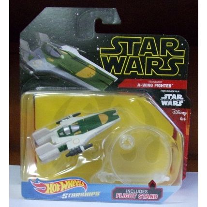 HOT WHEELS STAR WARS ' RESISTANCE A-WING FIGHTER ' STARSHIPS (2019)