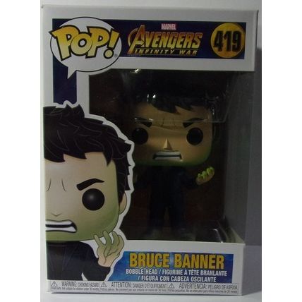 FUNKO / POP ' AVENGERS INFINITY WAR BRUCE BANNER figure (2018)