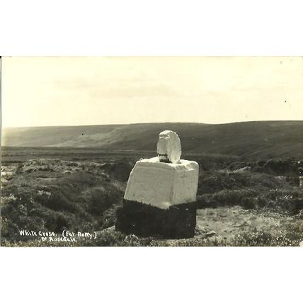 Yorkshire ROSEDALE White Cross Postcard (S. Smith)