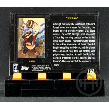 Topps Star Wars 30th Anniversary – Base Card #102 – Parallel – Blue