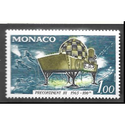 Monaco Stamp Scott #645, Mint Lightly Hinged