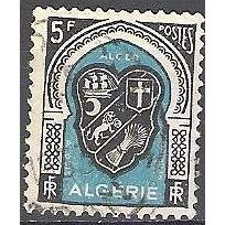 Algerie 1947 Michel 272 O Cote (2005) 0.20 € Armoirie Alger Cachet rond