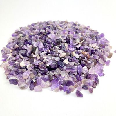 Amethyst | Tumbled Chips | 1lb | 4-7mm | India[ ]