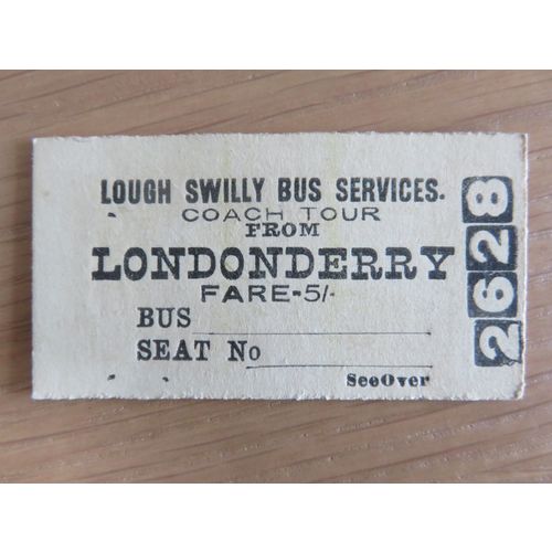 Lough Swilly Bus Services Rom Londonderry 5/ Bus Ticket