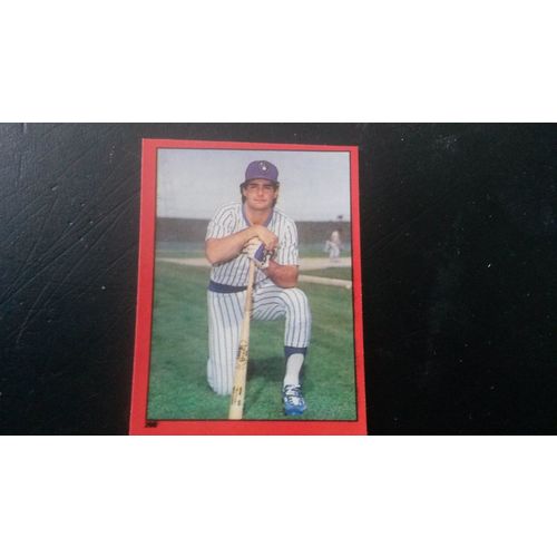 1982 Topps Stickers Card # 200 Paul Molitor Excellent (5) Milwaukee Brewers
