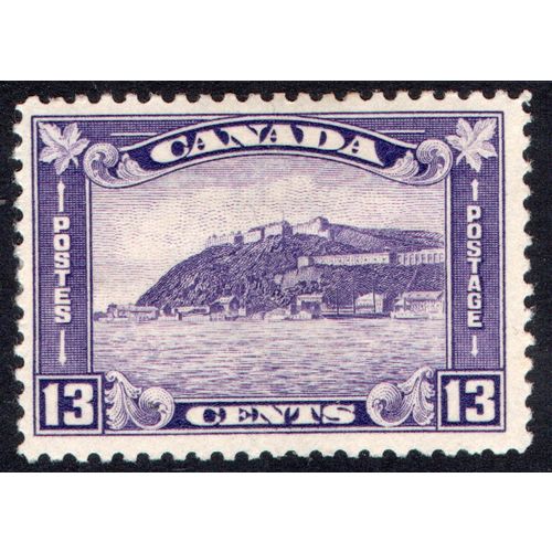 Canada 1932 Sg325 13c bright violet fine mounted mint (CB)