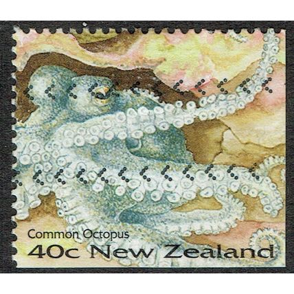 New Zealand 1996 Seaside 40c Multicoloured SG1977 GU
